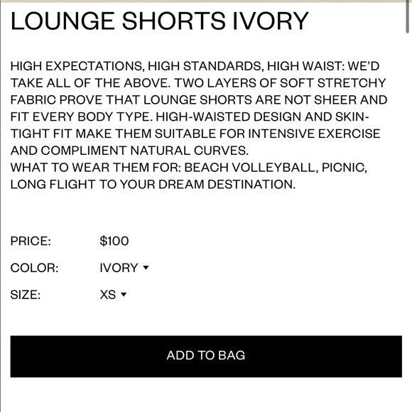 Norba cream shorts - Picture 2 of 6